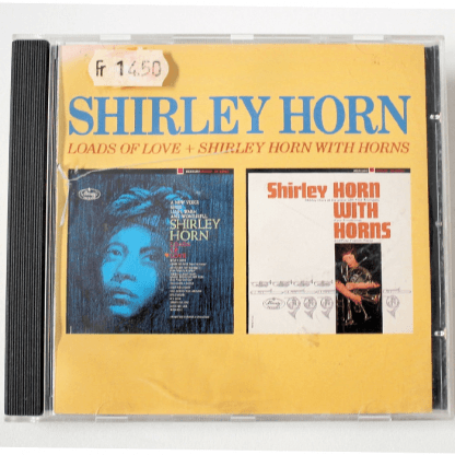 Shırley Horn Female Jazz Singer Iki Albüm Bir Cd De b255