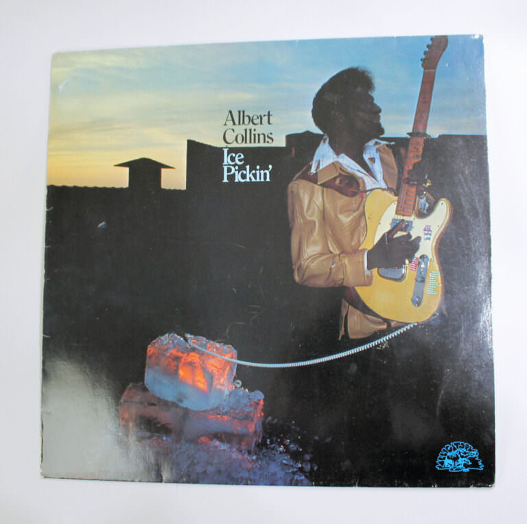ALBERT COLLINS Ice Pickin` * Blues LP - Printed in GERMANY 8/8