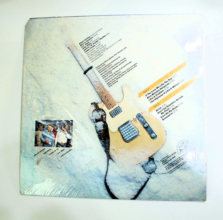 ALBERT COLLINS Frostbite Blues Printed in U.S.A. 8/8 *SATILDI - OUT of STOCK - Görsel 2