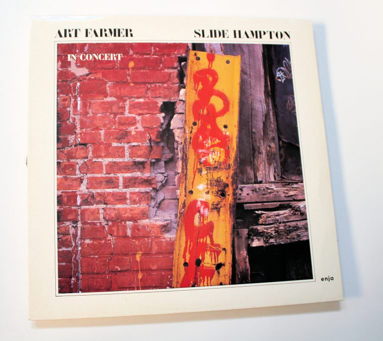 Art Farmer Slıde Hampton In Concert Jazz Enja Records Printed In Germany