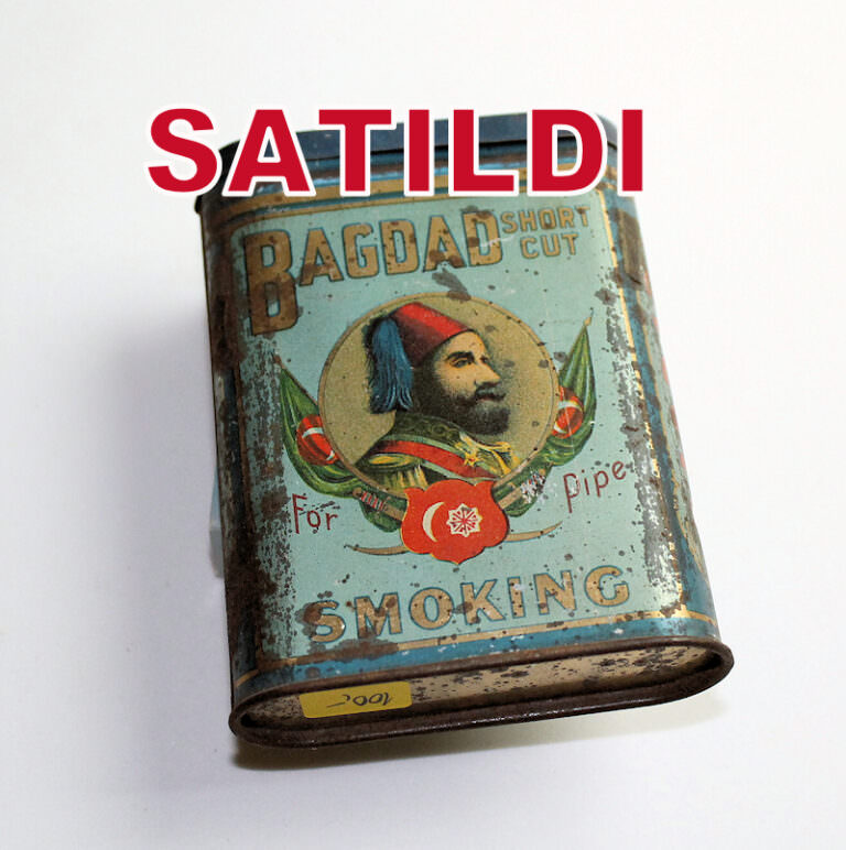 BAGDAT Short Cut Smoking for Pipe Tütün kutusu 11 cm. yükseklikte