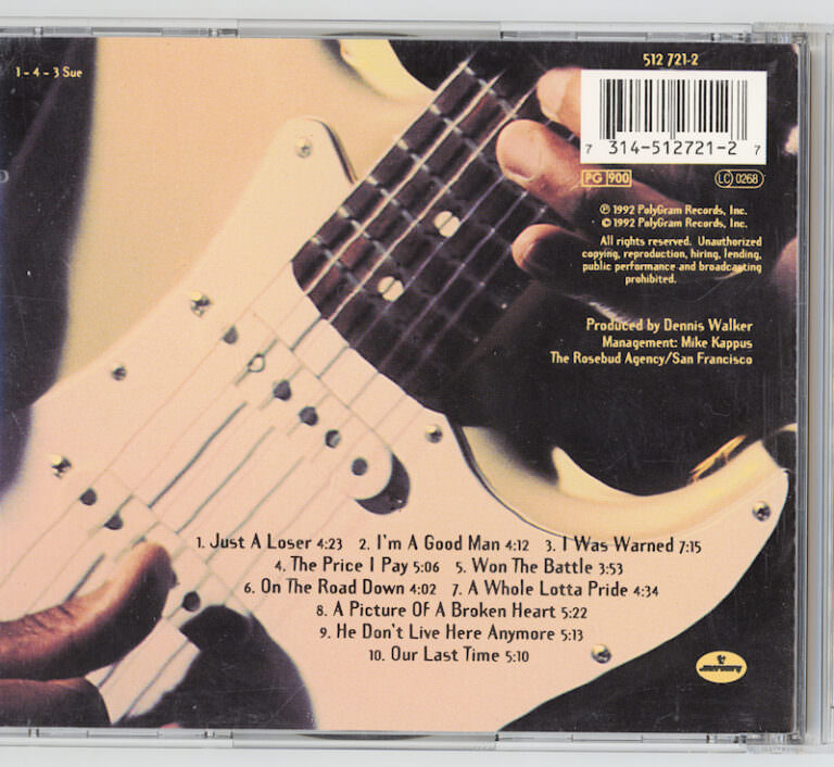 ROBERT CRAY I was warned BLUES CD *SATILDI - OUT OF STOCK SATILDI - OUT OF STOCK SATILDI - OUT OF STOCK - Görsel 3