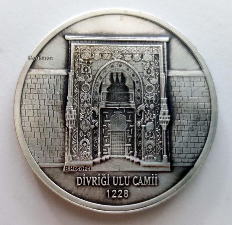 20 TL 2021 Divriği Ulu Camii Ve Darüşşifası sertifikali
