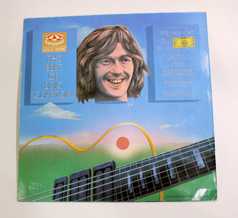 ERIC CLAPTON The best of * Blues LP - Printed in Germany 8/8 *SATILDI - OUT OF STOCK