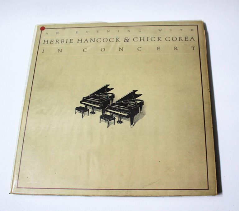 Herbie Hancock Chıck Corea 2 Piano Jazz Double Lp 33 Lük *SATILDI - OUT OF STOCK