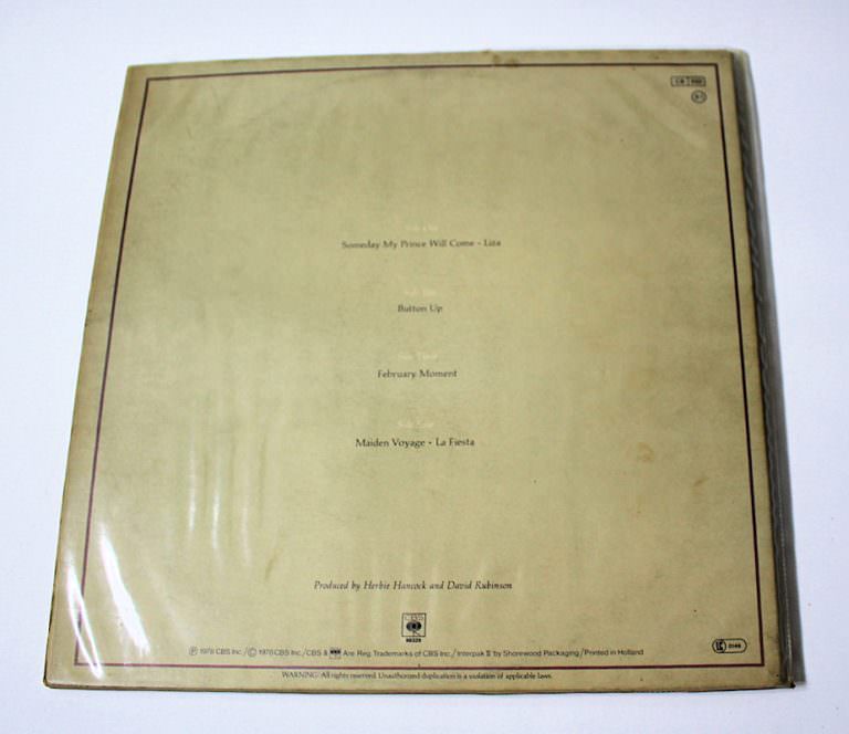 Herbie Hancock Chıck Corea 2 Piano Jazz Double Lp 33 Lük *SATILDI - OUT OF STOCK - Görsel 2