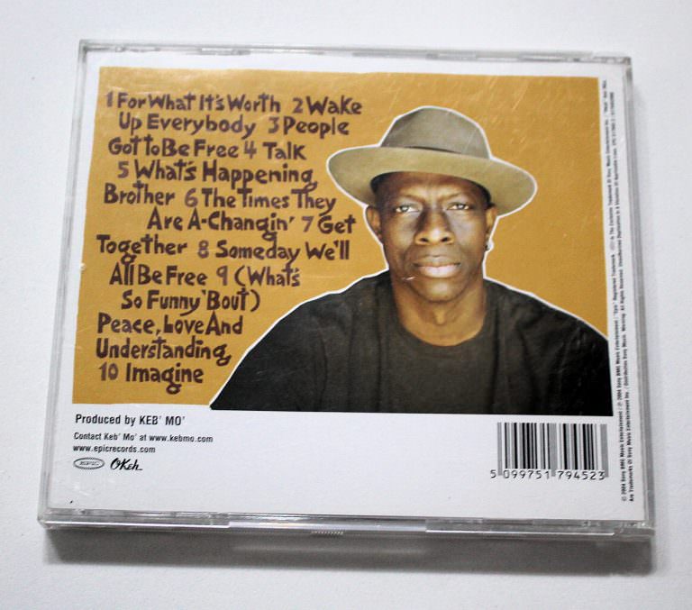 Keb Mo Backby Populardemand Blues CD Kondisyon 8/ 7, Made In Germany *SATILDI - OUT OF STOCK SATILDI - OUT OF STOCK - Görsel 2