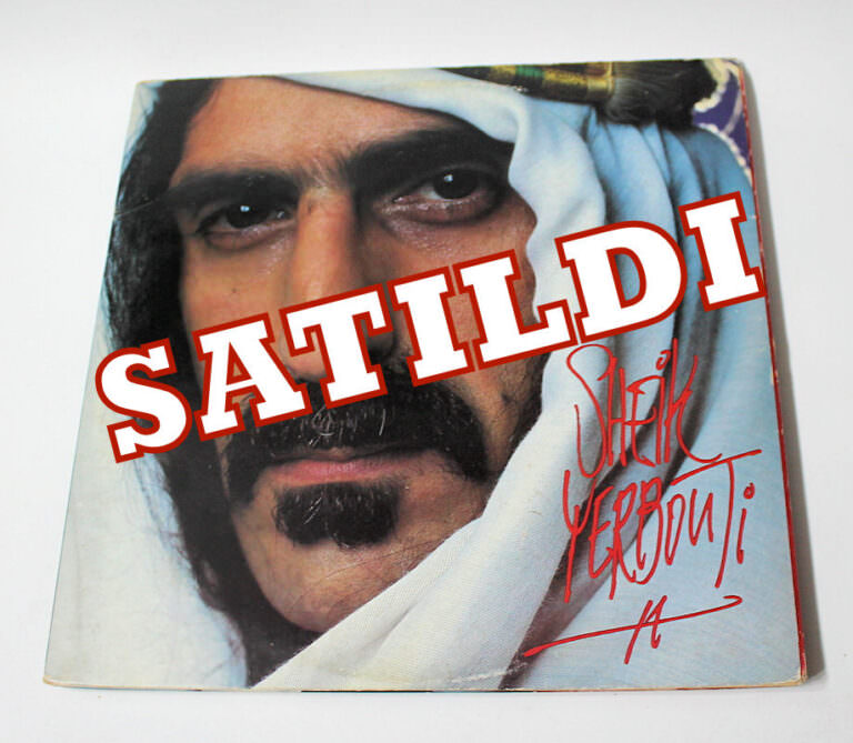FRANK ZAPPA Sheik Yerbouti Double LP 33 lük 1977