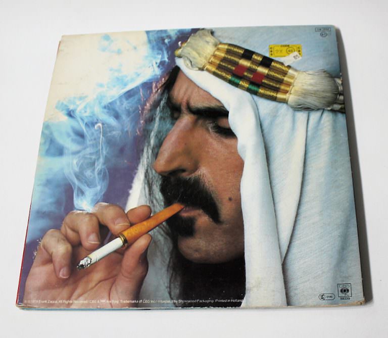 FRANK ZAPPA Sheik Yerbouti Double LP 33 lük 1977 - Görsel 3
