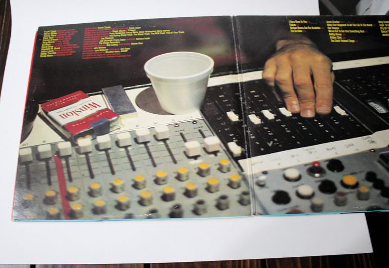 FRANK ZAPPA Sheik Yerbouti Double LP 33 lük 1977 - Görsel 2