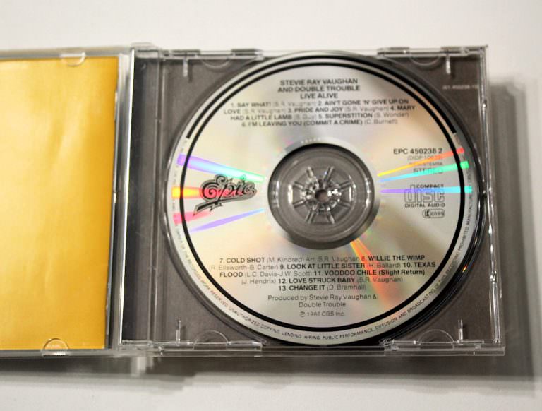 STEVIE RAY VAUGHAN and double trouble BLUES CD SATILDI – OUT OF STOCK SATILDI – OUT OF STOCK SATILDI – OUT OF STOCK - Görsel 3