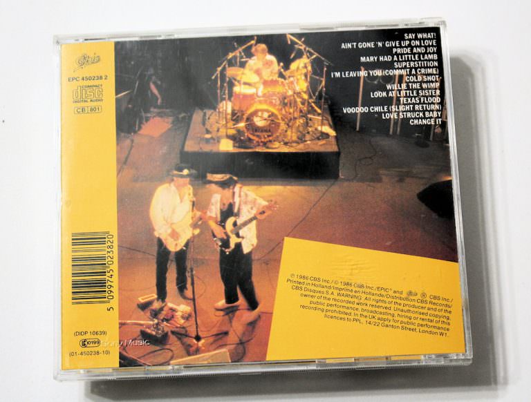STEVIE RAY VAUGHAN and double trouble BLUES CD SATILDI – OUT OF STOCK SATILDI – OUT OF STOCK SATILDI – OUT OF STOCK - Görsel 2