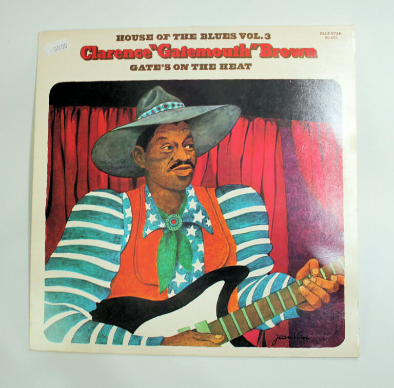 CLARENCE "G" BROWN House of  the Blues Printed in France 8/8 *SATILDI - OUT OF STOCK SATILDI - OUT OF STOCK