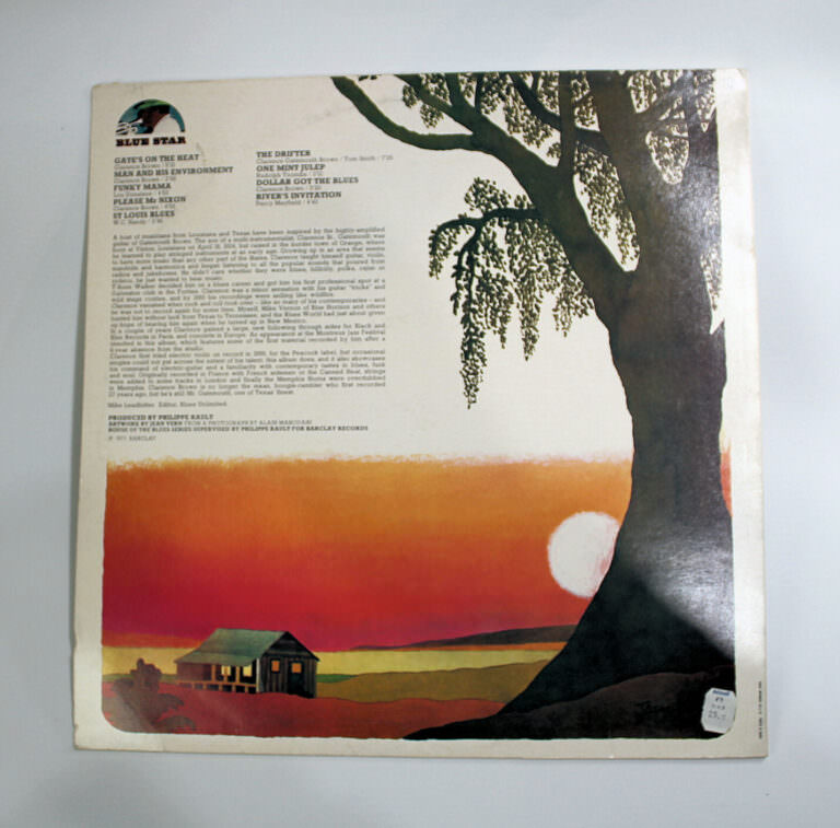 CLARENCE "G" BROWN House of  the Blues Printed in France 8/8 *SATILDI - OUT OF STOCK SATILDI - OUT OF STOCK - Görsel 2