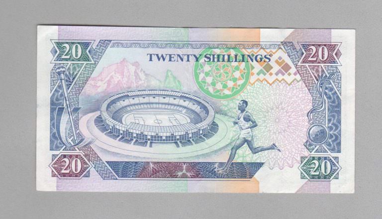 KENYA 20 Shillingi 1994 Pick # 31b – UNC - Görsel 2