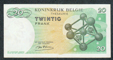 BELGIUM Belgique 20 Francs UNC - çil