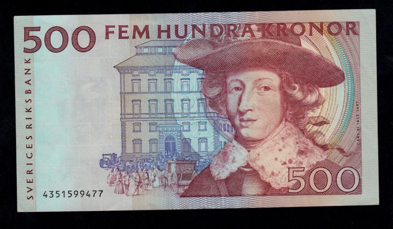 SWEDEN Isveç 500 Kroner VF *çt *SATILDI - OUT OF STOCK
