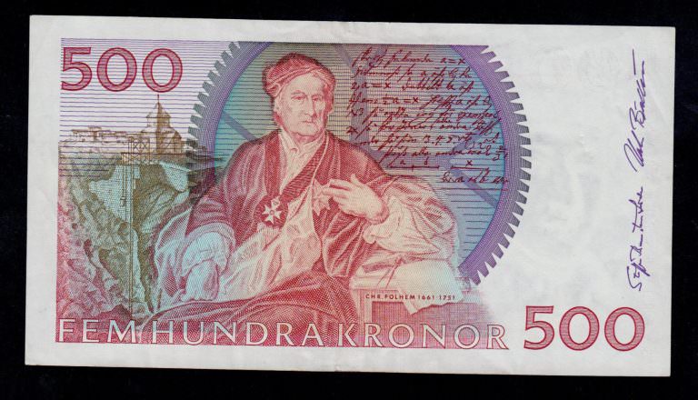 SWEDEN Isveç 500 Kroner VF *çt *SATILDI - OUT OF STOCK - Görsel 2