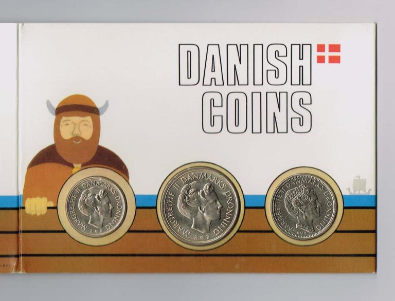 DENMARK 1984 Danish Coin Set