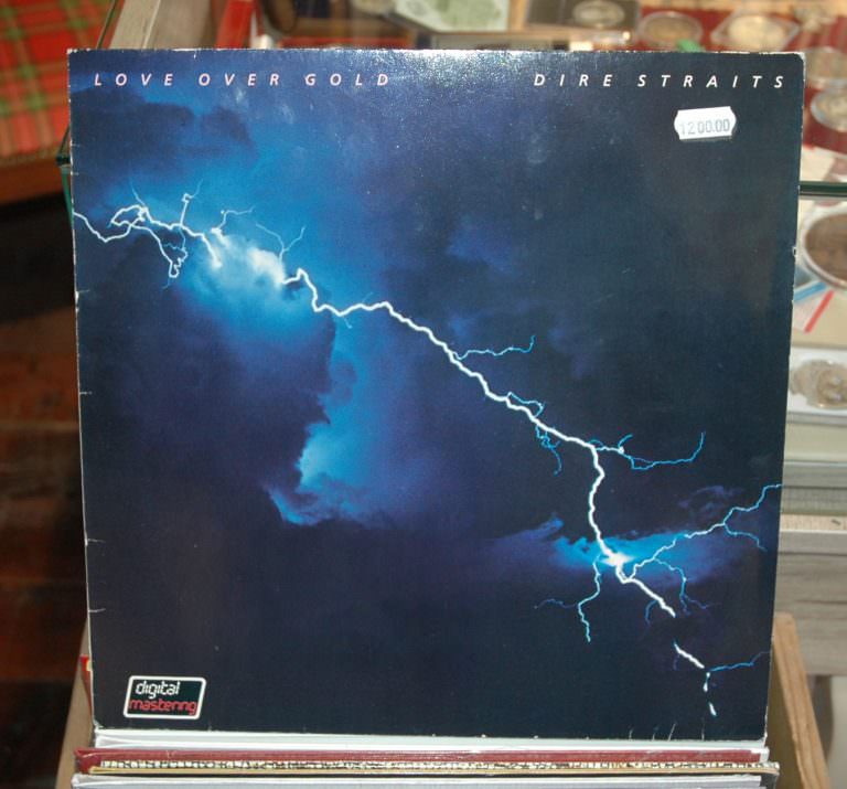 DIRE STRAITS Love over Gold *Printed in Germany Kapak 6 / Plak 7
