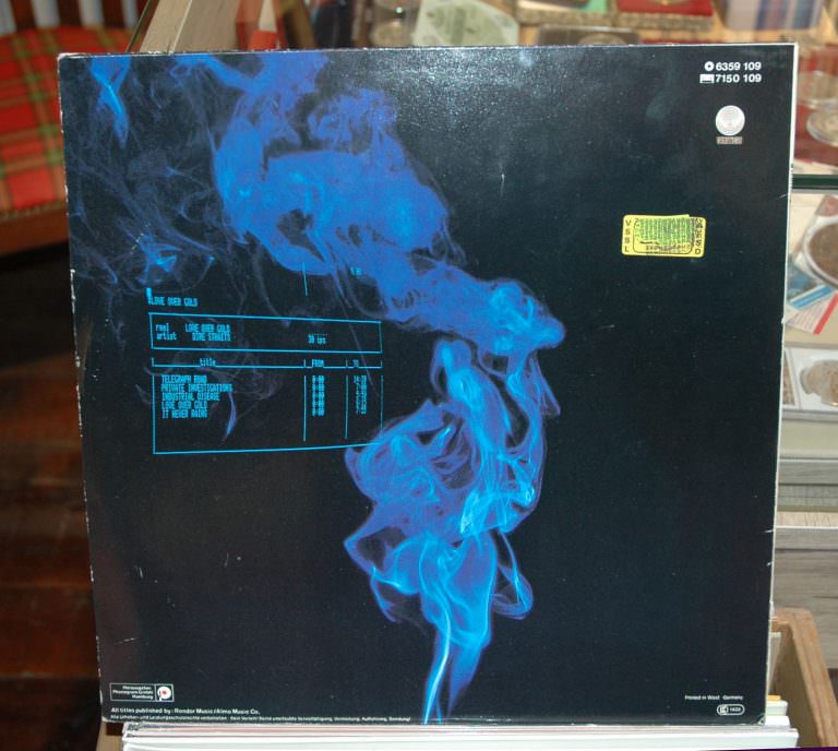 DIRE STRAITS Love over Gold *Printed in Germany Kapak 6 / Plak 7 - Görsel 2