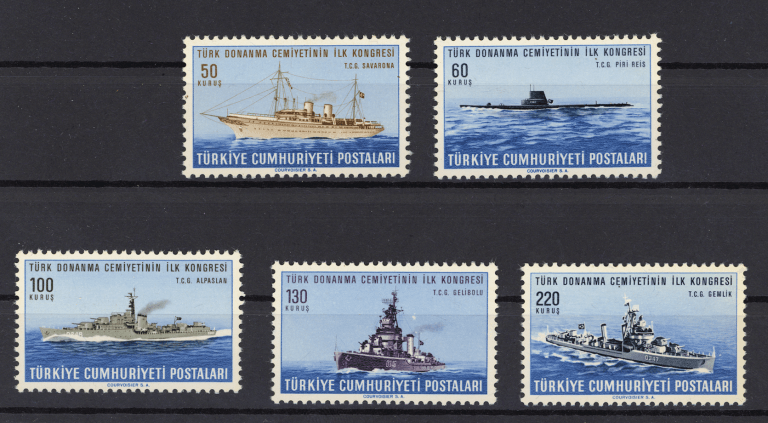 Donanma Serisi Mint **MNH *SATILDI - OUT OF STOCK SATILDI