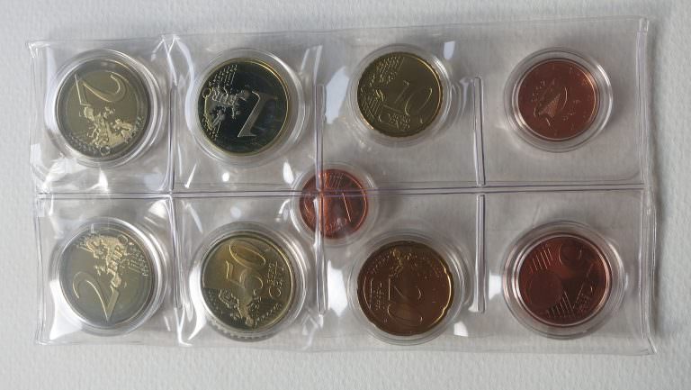 IRELAND Dublin Coin Fair 2007 Coin Set Irlanda Metal Para Seti - Görsel 4
