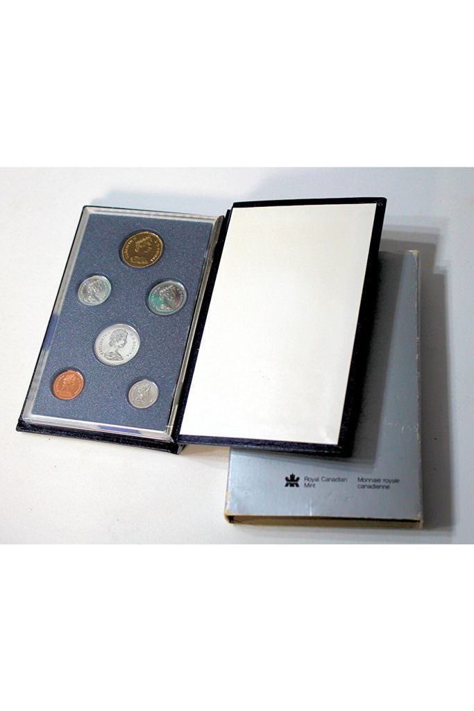 Kanada 1988 Coins Set Kutusunda, Sertifikali - Görsel 4