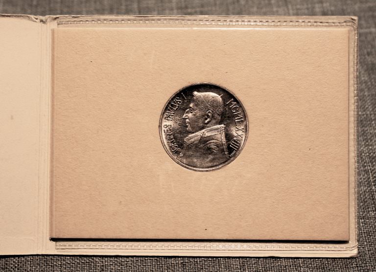 1000 Lire VATIKAN 1978 Silver