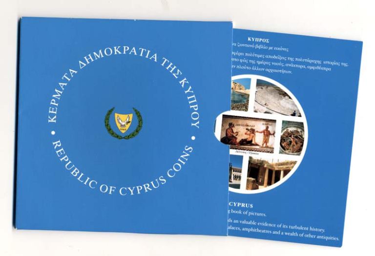 KIBRIS CYPRUS 2008 Euro Coin Set Metal Para Seti