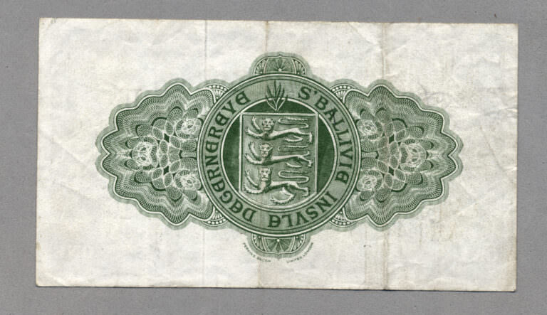 GUERNSEY 1 Pound 1.7.1966 VF - Görsel 2