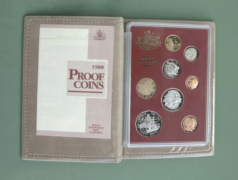 AUSTRALIA Proof Coin Set 1988