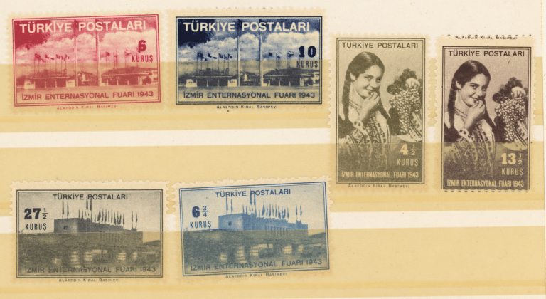 Izmir Enternasyonal Fuari 1943 **MNH