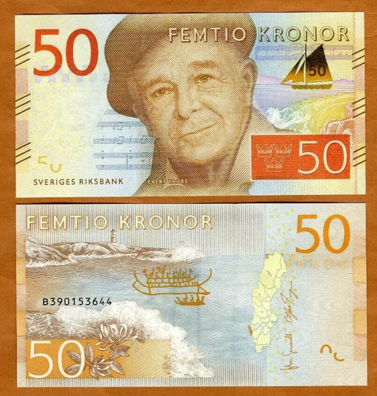 SWEDEN İSVEÇ 2017 YILI 50 KRON ÇİL - UNC *SATILDI - OUT OF STOCK SATILDI - OUT OF STOCK SATILDI - OUT OF STOCK