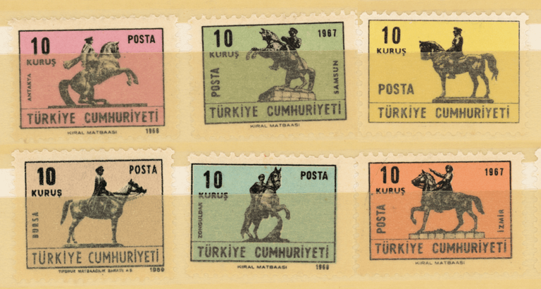 Tebrik Karti 1968-69 **MNH (ilk gün ZARFI ile)