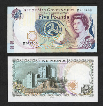 ISLE of MAN 5 Pounds UNC