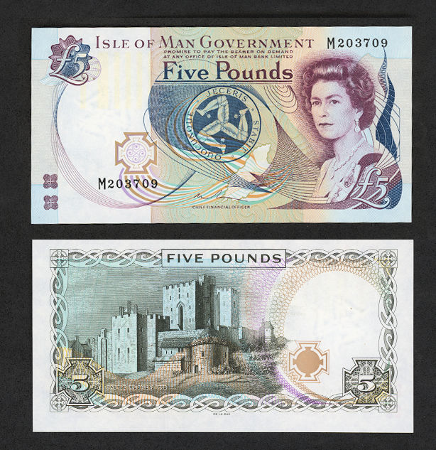 ISLE of MAN 5 Pounds UNC