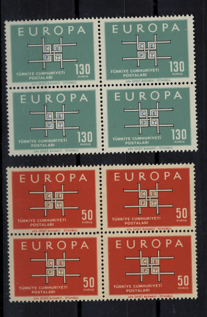 CEPT 1963 Mint **MNH (4lü blok)