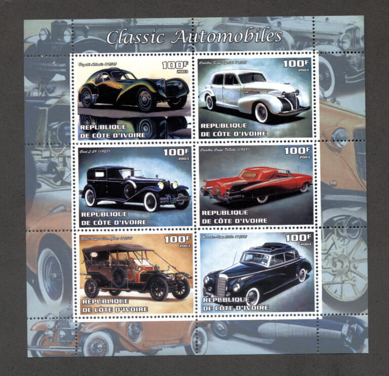 FILDIŞI SAHILLERI Oldtimer Block Mint **MNH *SATILDI - OUT OF STOCK