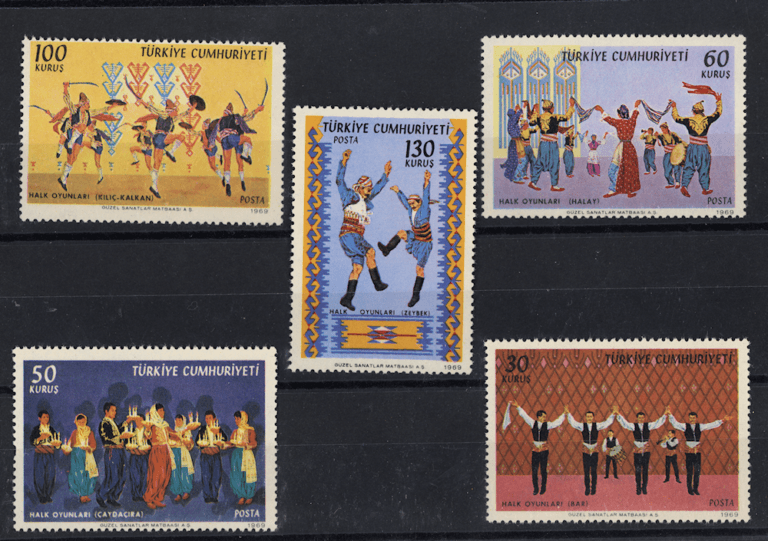 Halk oyunlari 1969 **MNH