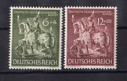 ALMANYA Deutschland 1943 Mi-860-861 Mint **MNH