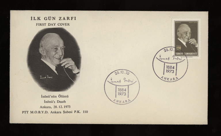 Inönü`nün ölümü FDC 1973