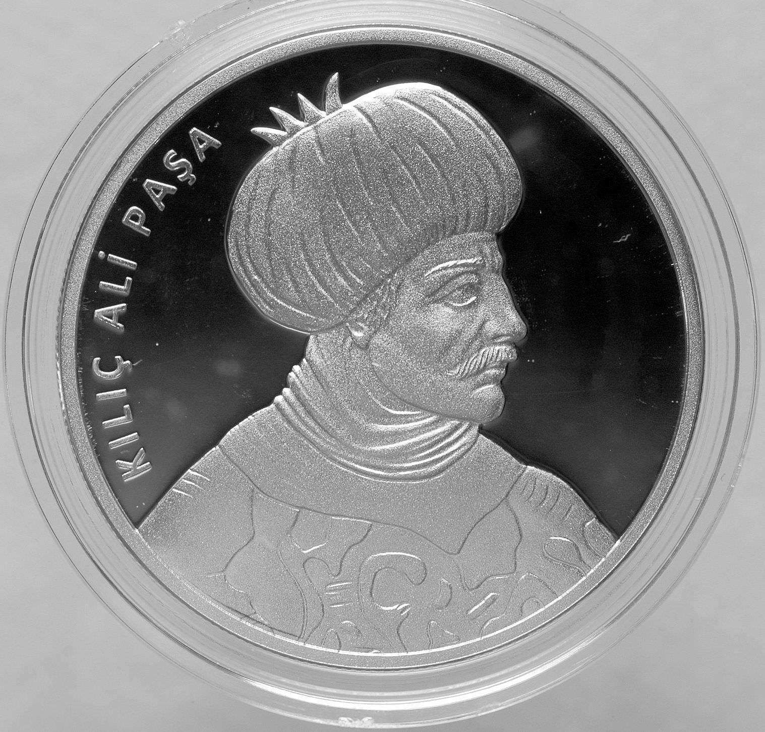 2019 Yılı Kılıç Ali Paşa Darphane Hatıra Gümüş ” Gemiler Ve Kâşifler Serisi No: 10 ” Sertifikalı SATILDI - OUT OF STOCK