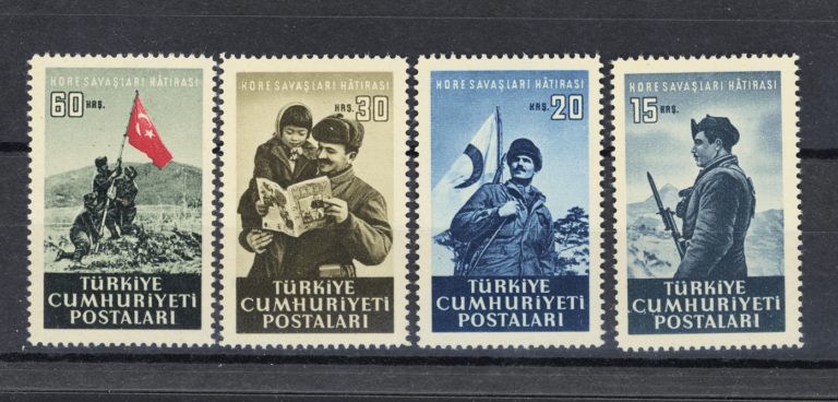 KORE SAVASLARI HATIRASI Korean War 1952 Mint **MNH