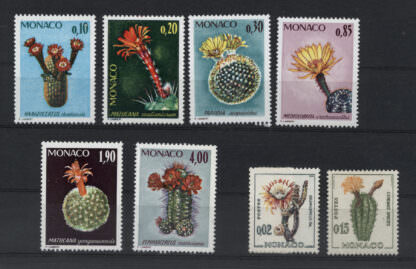 MONACO Kaktüs çiçekleri serisi Mint **MNH SATILDI - OUT OF STOCK SATILDI - OUT OF STOCK SATILDI - OUT OF STOCK