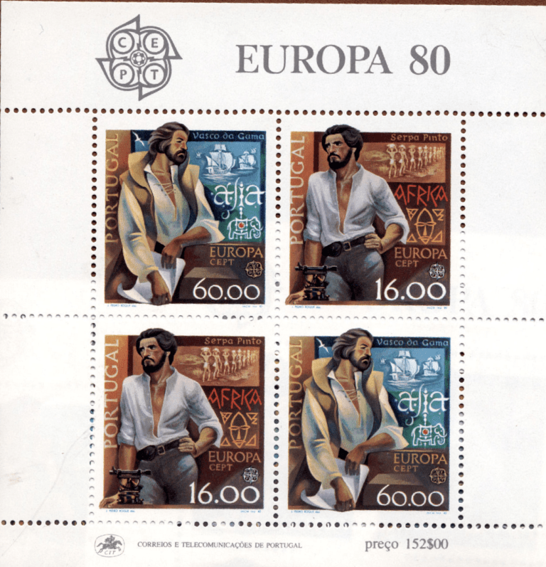 PORTUGAL CEPT Block 1980 (High Cat. Value) MINT