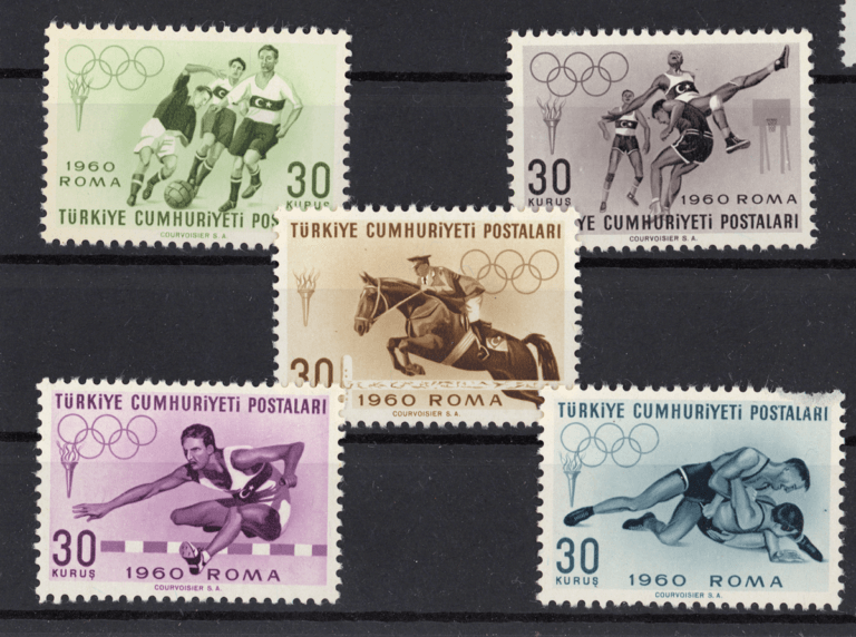 1960 ROMA Yaz olimpiyatlari **MNH