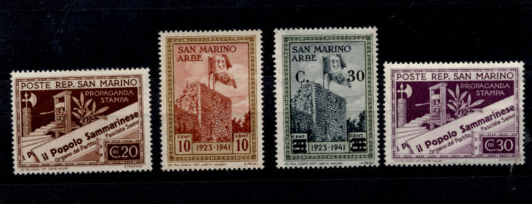 SAN MARINO 1941 Lot Mint **MNH
