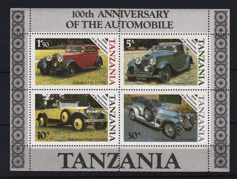 TANZANIA Oldtimers Block **MNH