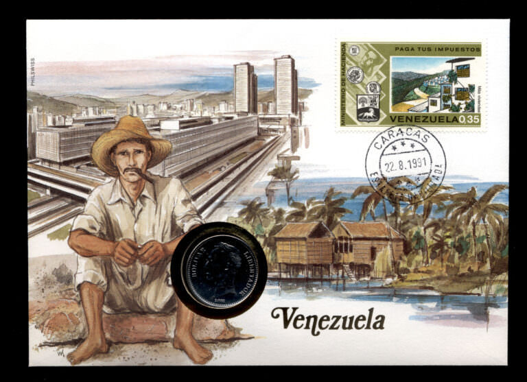 VENEZUELA Numisbrief